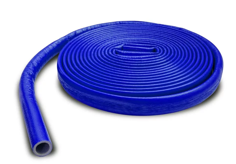 Теплоизоляция трубная Теплофлекс 4мм толщина 18мм диаметр, синяя
