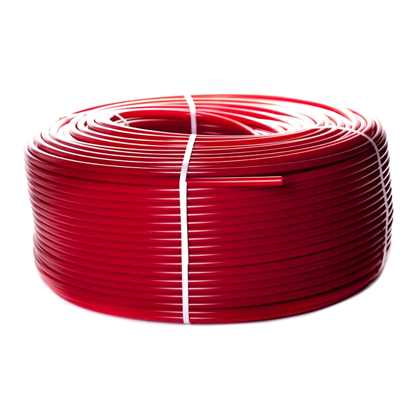 Труба сшитый полиэтилен 20*2,0 PEX-a STOUT (бухта 240м) с защитным кислородным слоем (красная) 6м/1м2